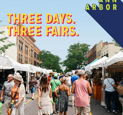 Ann Arbor - Three Days. Three Fairs.
