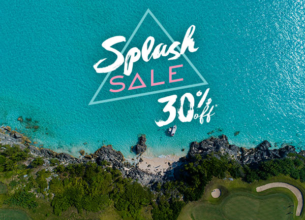 Splash Sale, 30% off.