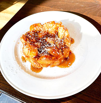 A photo of a delicious dessert.