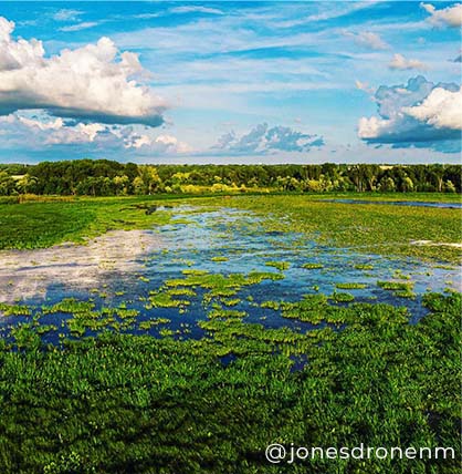 A beautiful landscape photo from @jonesdronenm