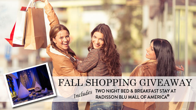 fall shopping giveaway email banner