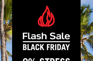 Flash Sale Black Friday. 0% Stress up to 55% OFF. If you’re feeling a little sluggish from all that turkey, don’t worry. There’s still time to book a Club Med all-inclusive vacation at Black Friday prices. Book now and get up to 55% off* regular prices. Punta Cana, Dominican Republic