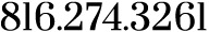 816-274-3261