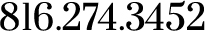 816-274-3452