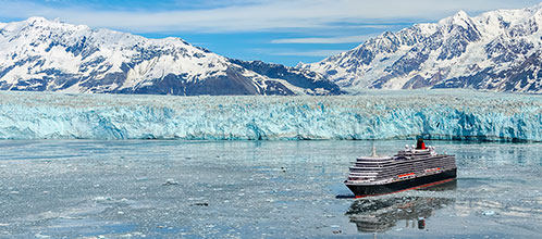 Queen Elizabeth, Hubbard Glacier, Alaska