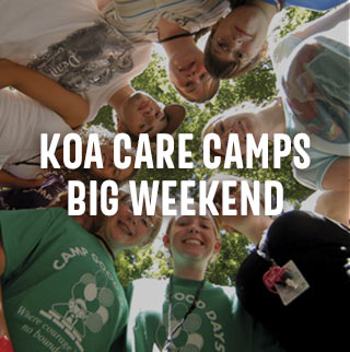 KOA Care Camps Big Weekend