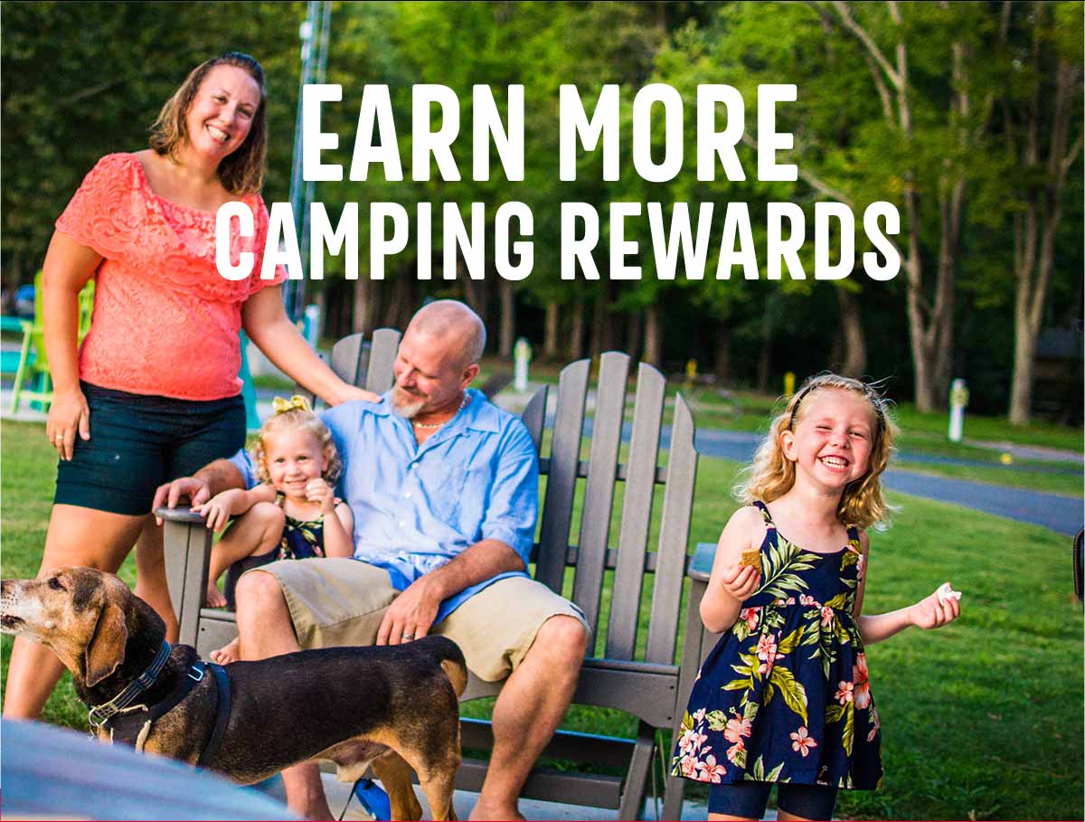 Earn more camping rewards!