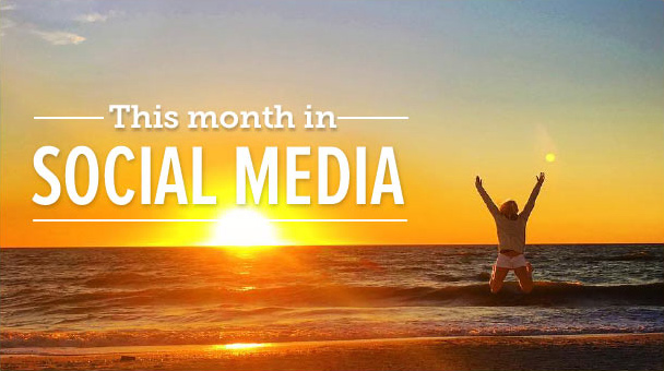 This month in social media. 