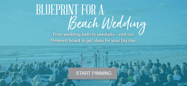 From wedding bells to seashells – visit our Pinterest board to get ideas for your big day. Start Pinning.