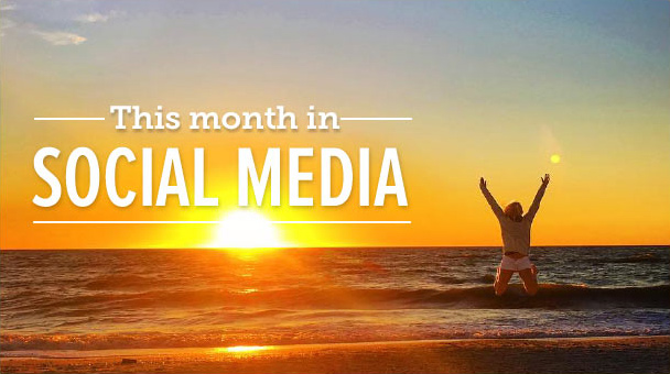 This month in social media.