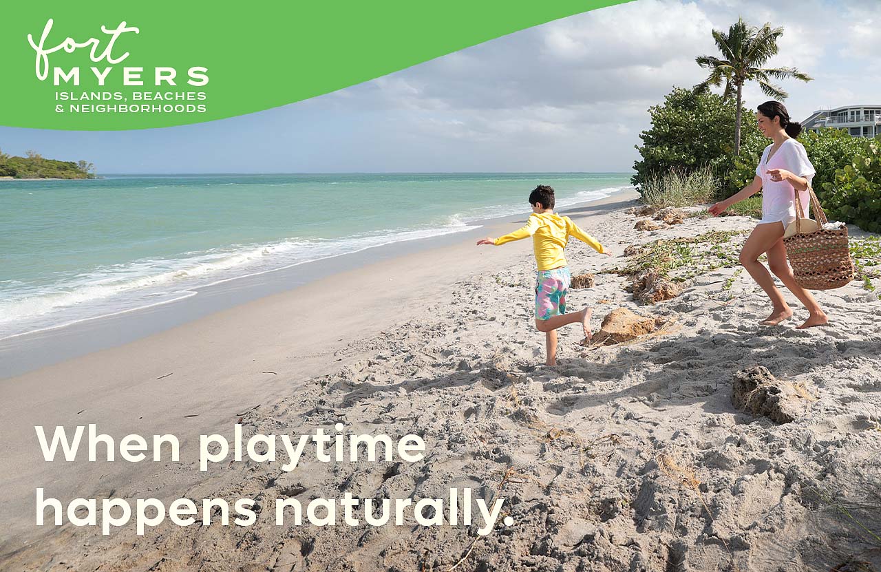 Fort Myers Islands, Beaches & Neighborhoods - When playtime happens naturally.