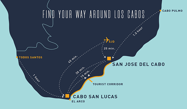 Find your way around Los Cabos