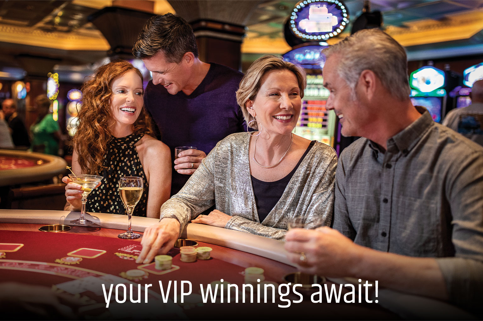 your VIP winnings await!