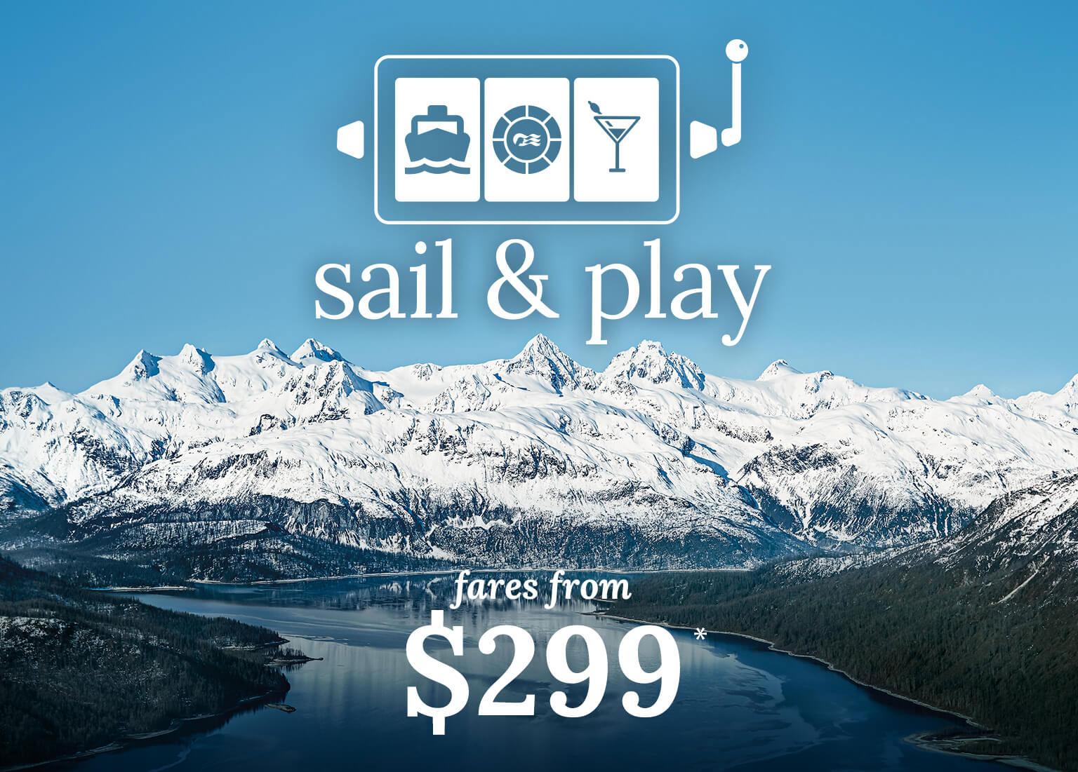sail & play - fares from $299
