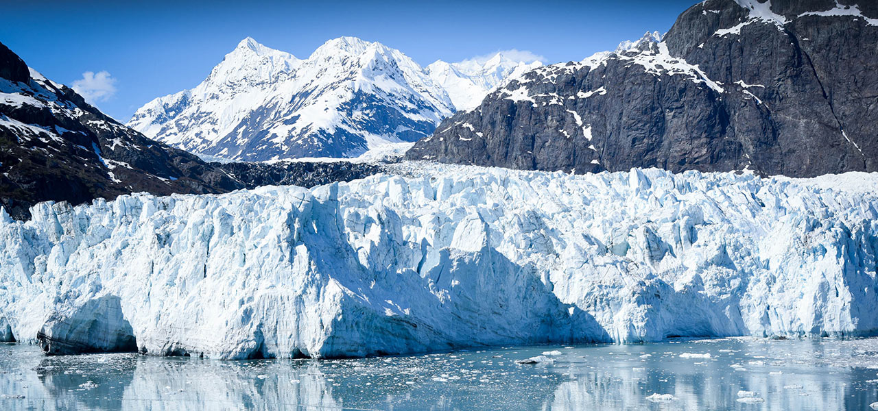 Glaciers in Alaska. Click here to book.