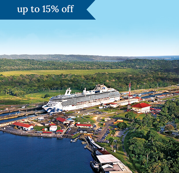 Panama Canal. Click here to book.