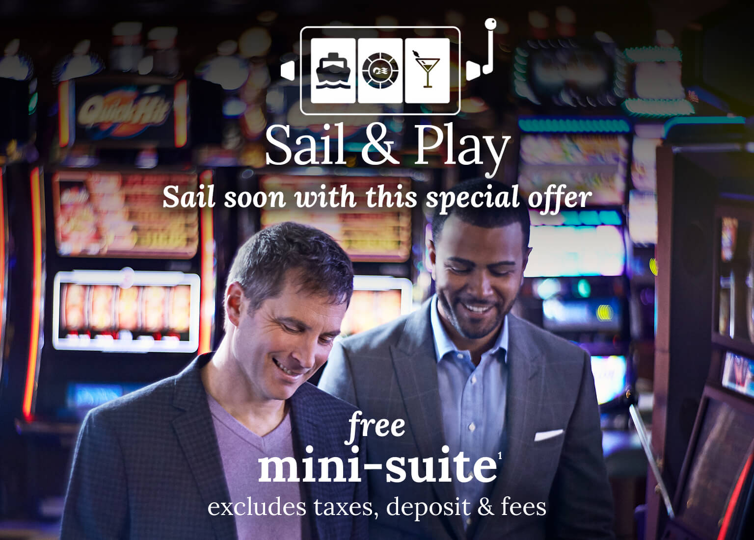 Free mini-suite. Click here to book.