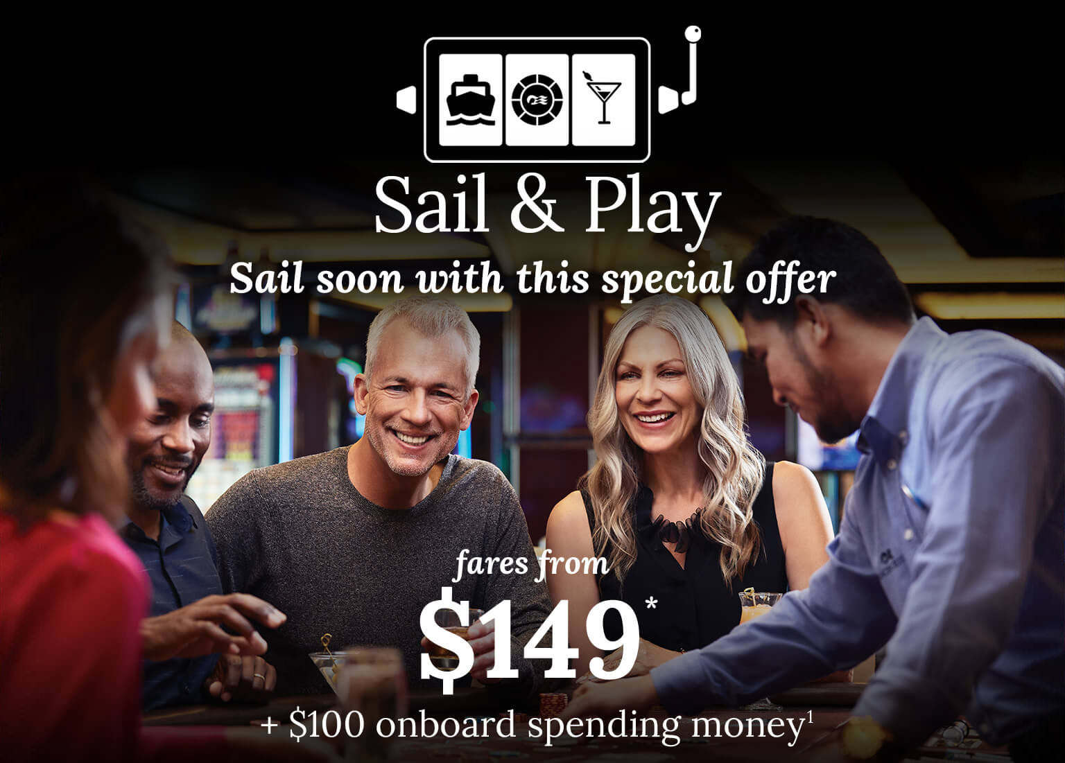 Fares from $149 + $100 onboard spending money. Click here to book.