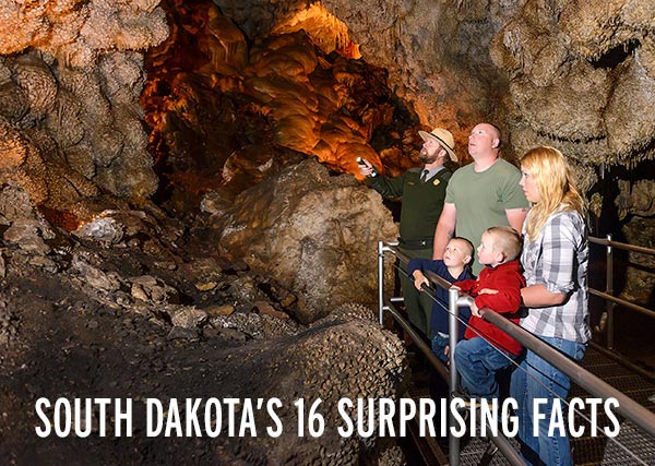 South Dakota's 16 Surprising Facts. 