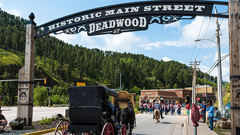 Historic Main Street of Deadwood