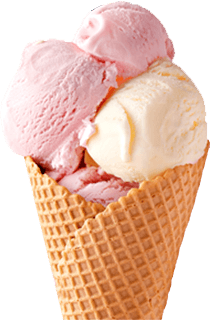 Delicious Ice Cream Cone