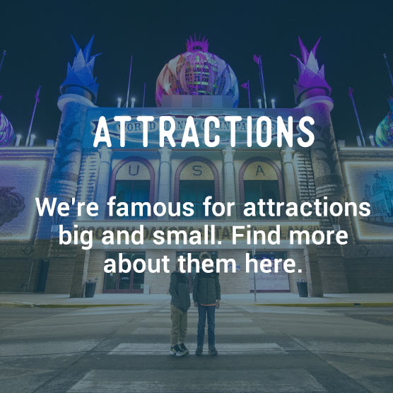 Attractions - We're known for attractions big and small. Find more about them here.