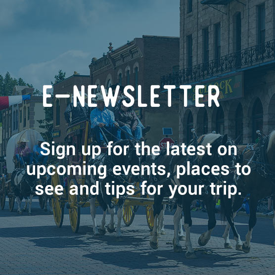 E-Newsletter - Sign up for the latest on upcoming events, places to see and tips for your trip.