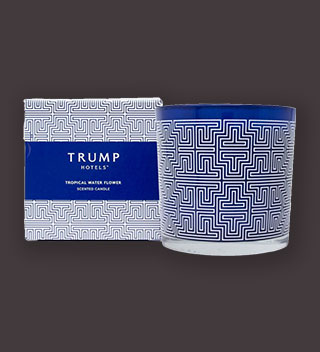 Trump Hotels candle
