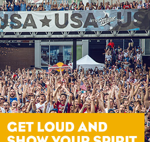 Get loud and show your spirit