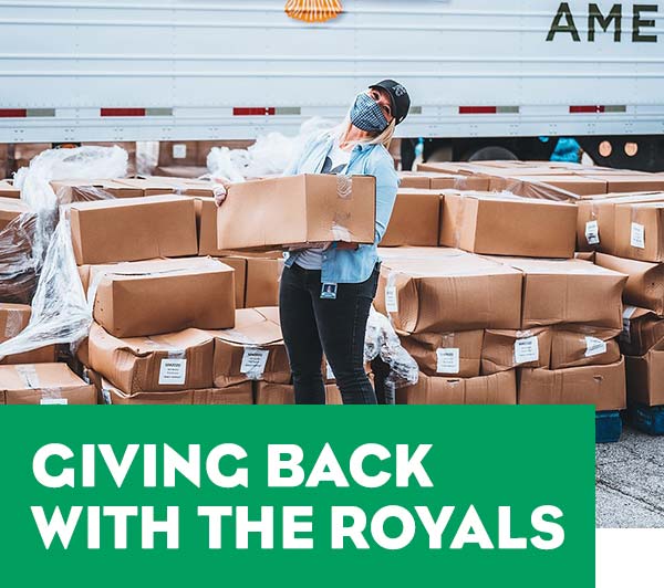 Giving back with the Royals
