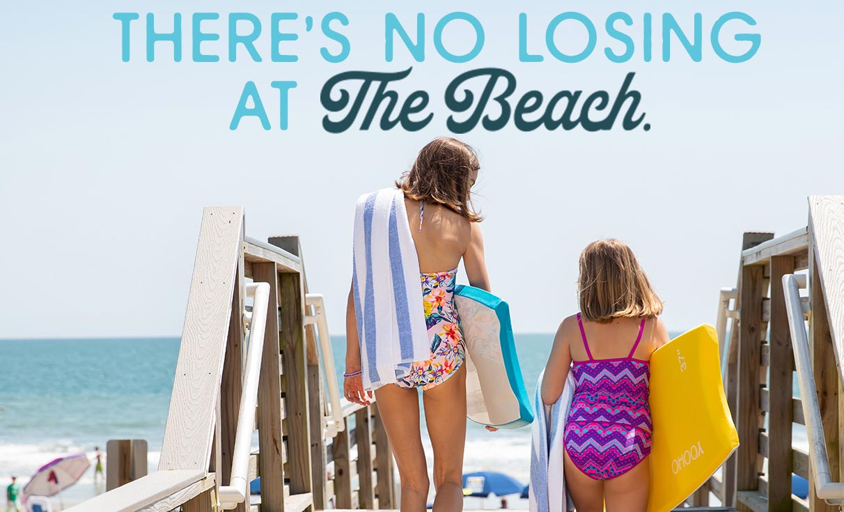 There's No Losing at the Beach.