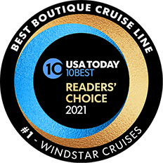 2020 USA Today Readers' Choice Best Boutique Cruise Line