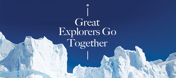 Great explorers go together.